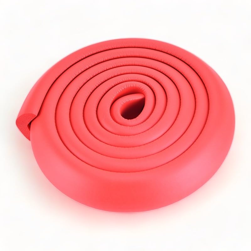 Bande de securite pour enfants en caoutchouc mousse marron de 2m