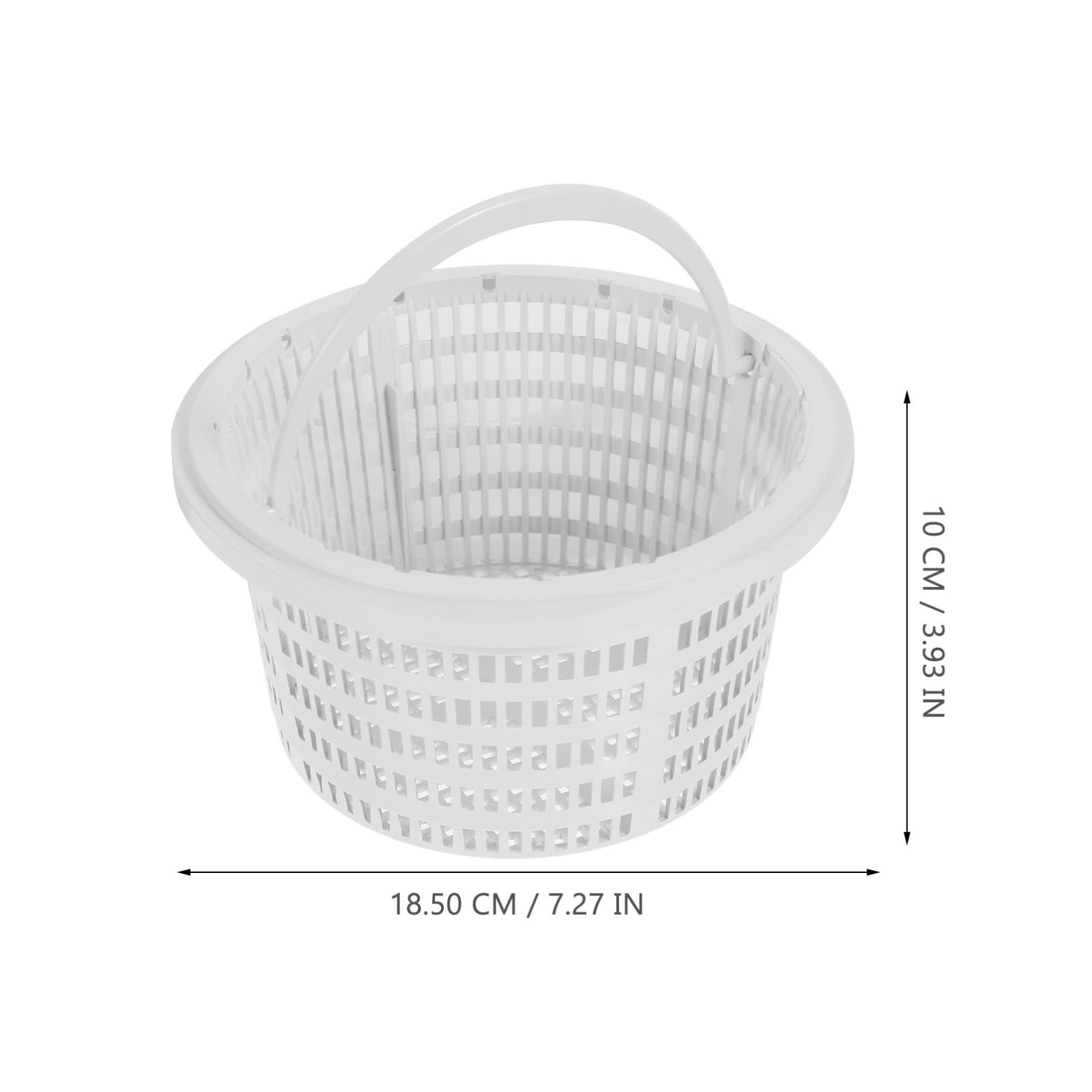 Toddmomy 4 Piezas Accesorios para Piscina cestas para Skimmer de Piscina Balde Limpiar Piscina filtros de Piscina Suministro de Filtro Cesta colador de Piscina el plastico