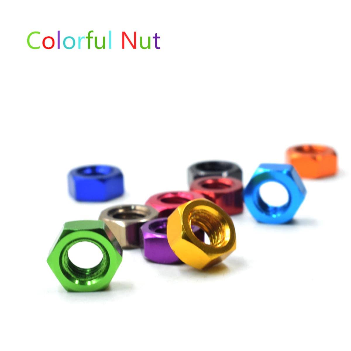 Separadores Aluminio M6 M8 Juego De Arandelas Planas De Aleación De Aluminio Anodizado - Tamaños M3, M4, M5, M6, M8, Colores Variados Arandelas Planas M3 M4 M5