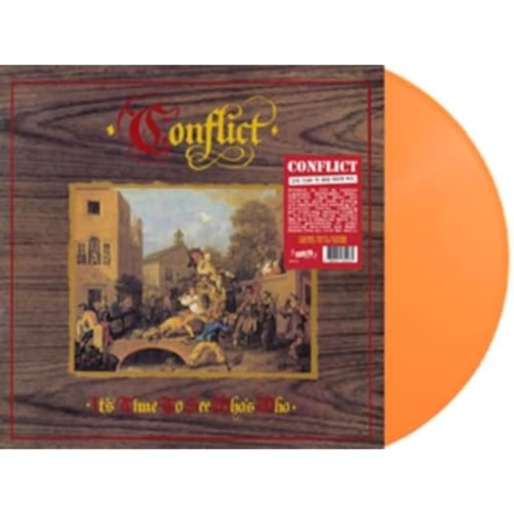 Conflict Its Time To See Whos Who (orange Vinyl) LP New 8055515232479