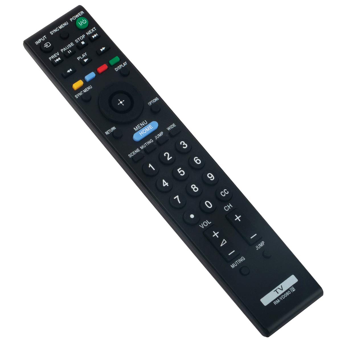 RM-GD014 Replacement Remote For Sony Bravia TV - Compatible With KDL-32EX710, KDL-55HX700 & More Models