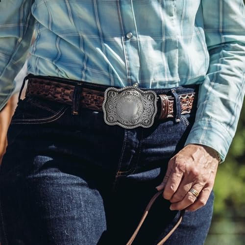 Image of Cowboy Belt Buckle for Men Longhorn Bull Belt Buckles Men Vintage Texas Buckle for Women Cowboy Cowgirl Belt Buckle