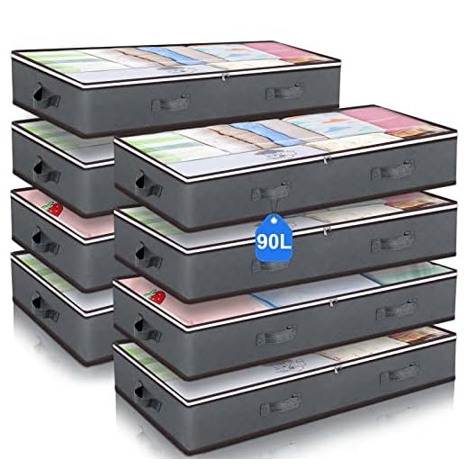 90L Under Bed Storage Containers for Home