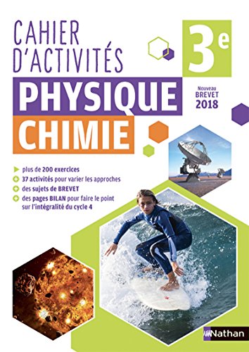 Télécharger Cahier de Physique-Chimie 3e Francais PDF