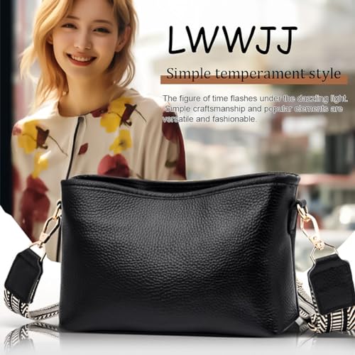 Image of Small square Crossbody Bag for women,Wide Strap Cell Phone Purse Shoulder Handbag