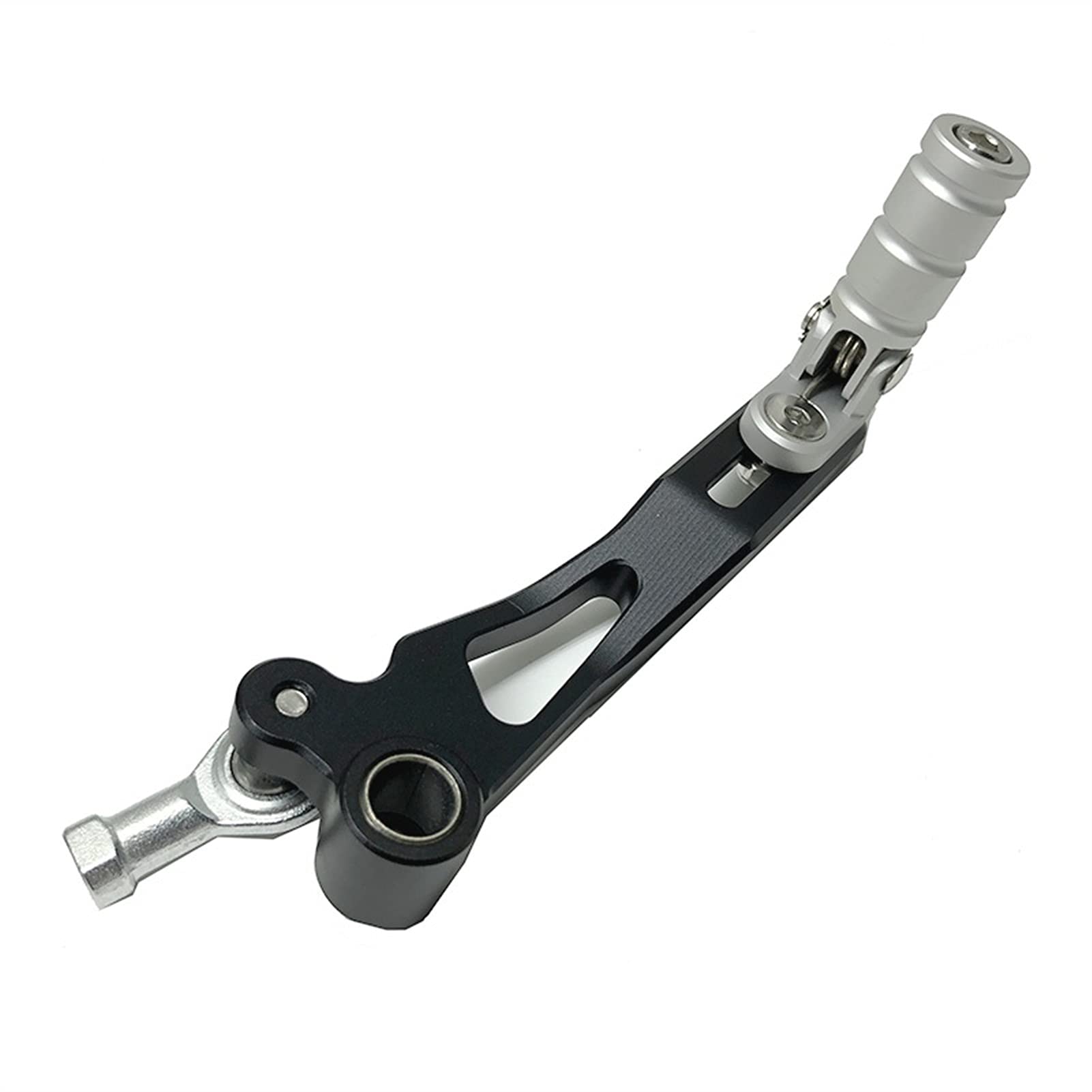 WIEFOHJD Motorcycle CNC Aluminum Adjustable Folding Gear Shifter Shift Pedal Lever for Kawasaki Z250 Z300 for Ninja 250R for 300 EX