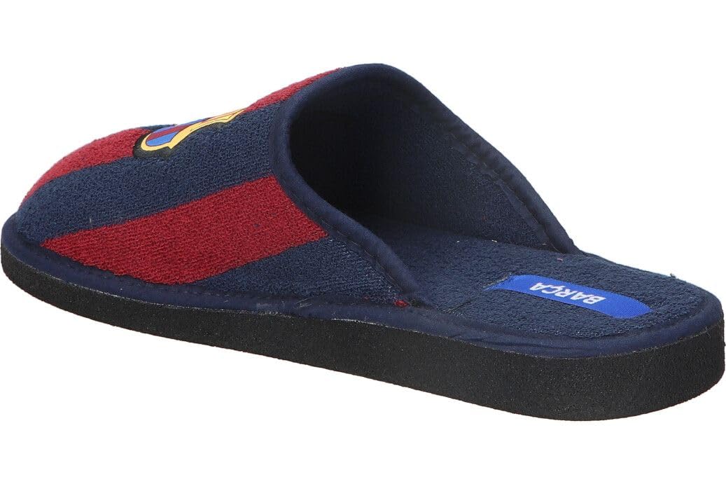 MARPEN SLIPPERS Zapatillas de Casa Hombre Verano Barcelona FC Oficiales – Zapatillas Para Casa Hombre Pantuflas Hombre Unisex Antideslizantes, Suela EVA, Lavables - Hechas en España