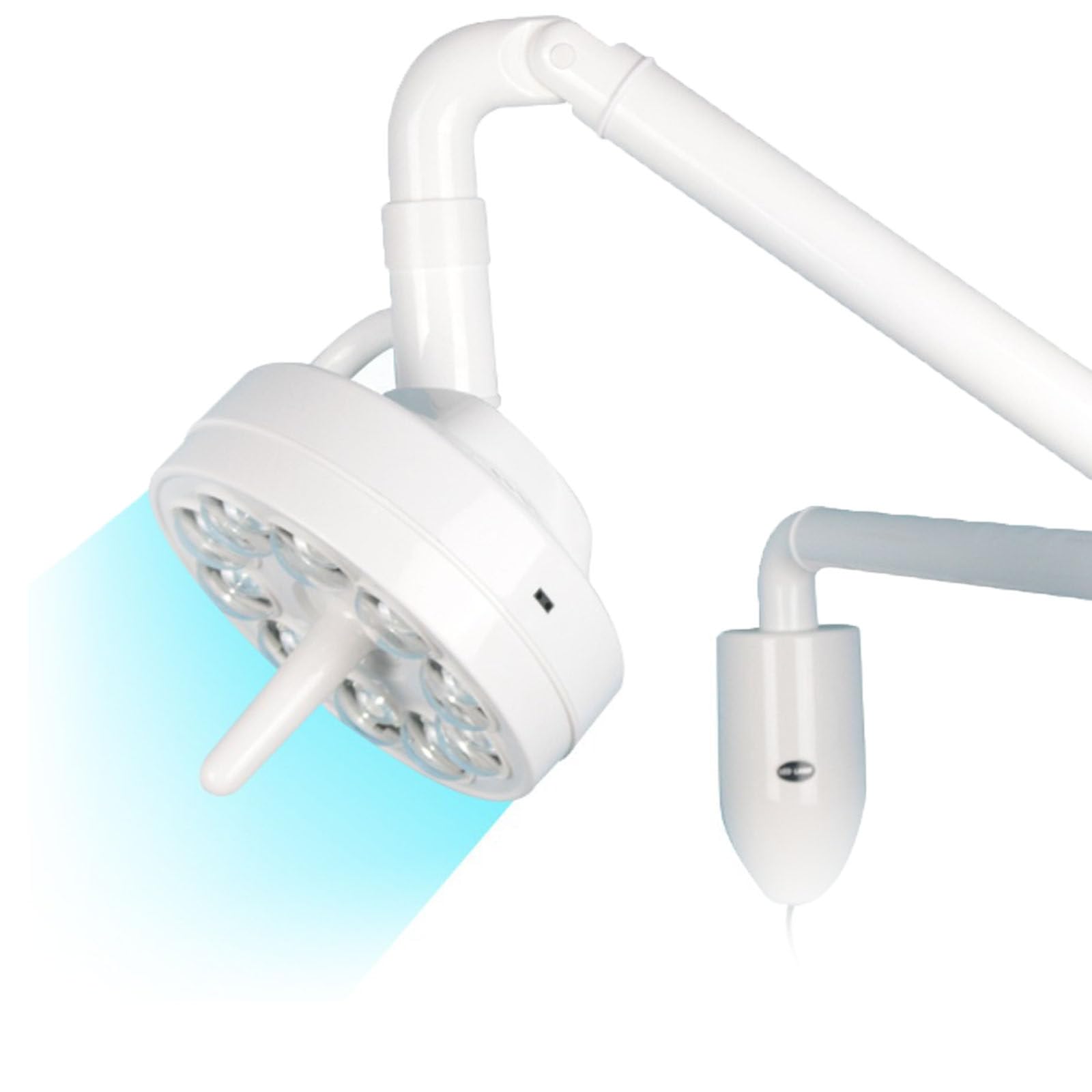 Zyknaurral Light Led Surgical Examination 360° Rotatable Surgical Medical Examination Wall-Mounted Pet Gynecological, Outpatient, And Dental Surgery