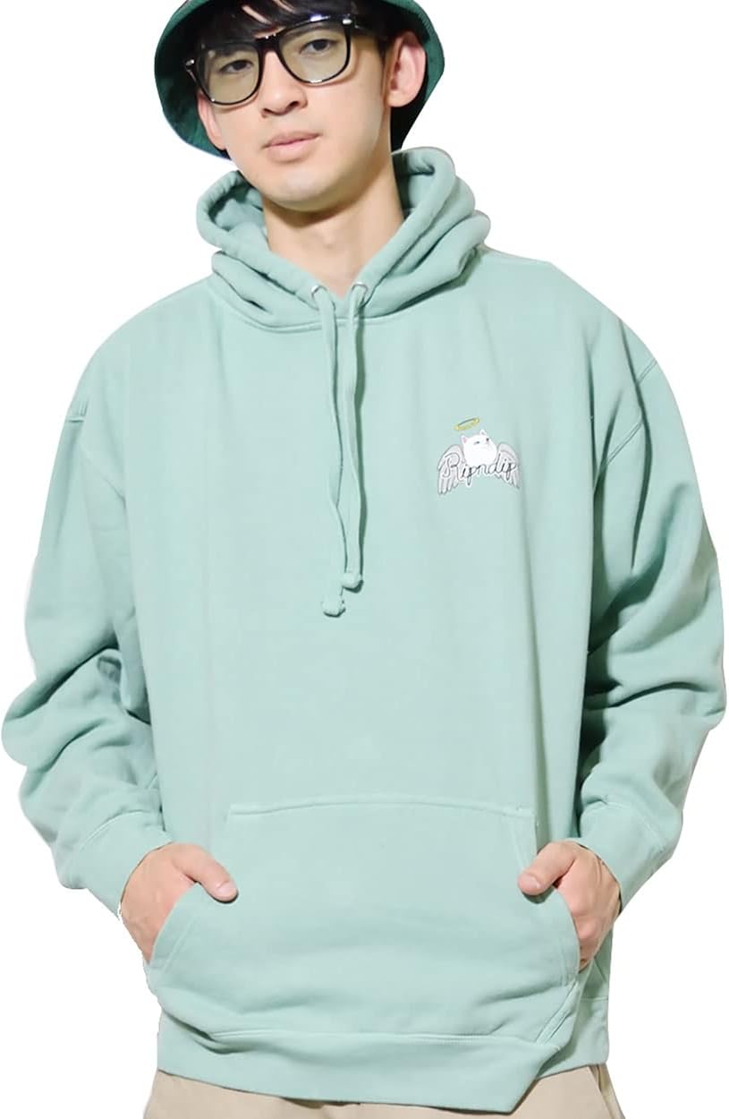 リップンディップ Ripndip パーカー メンズ 大きいサイズ プルオーバー 猫 ネコ 秋 冬 ミントグリーン 並行輸入品 超可爱 リップンディップ Ripndip パーカー メンズ 大きいサイズ プルオーバー 猫 ネコ 秋 冬 ミントグリーン 並行輸入品 超可爱
