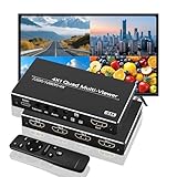 Excellente performance d'affichage : ce répartiteur multivues prend en charge la résolution 4K et fournit une sortie ultra HD, améliorant les détails des couleurs claires et permettant un affichage vidéo fluide pour améliorer vos activités multimédias dans les environnements de travail et de loisirs