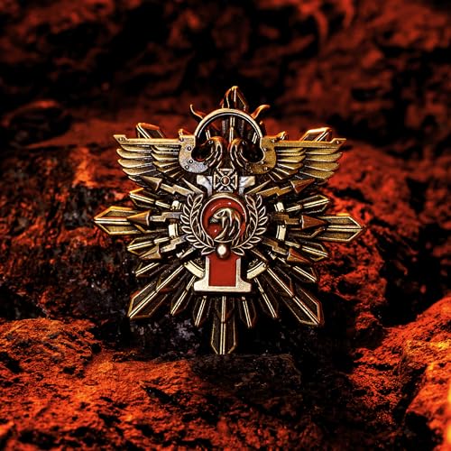 Image of Starforged Warhammer 40K Imperium of Man Space Marines Pin Collection Merchandise Accessories Pin Badge