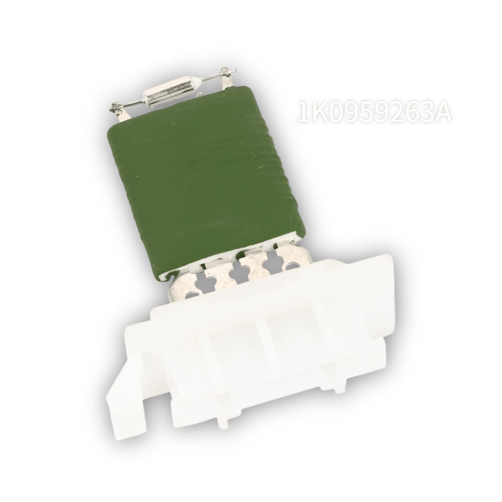 KIMISS Rezystor wentylatora 1K0959263A for Seat, regulator prędkości dmuchawy, grzejnik silnika, części do klimatyzacji samochodowej
