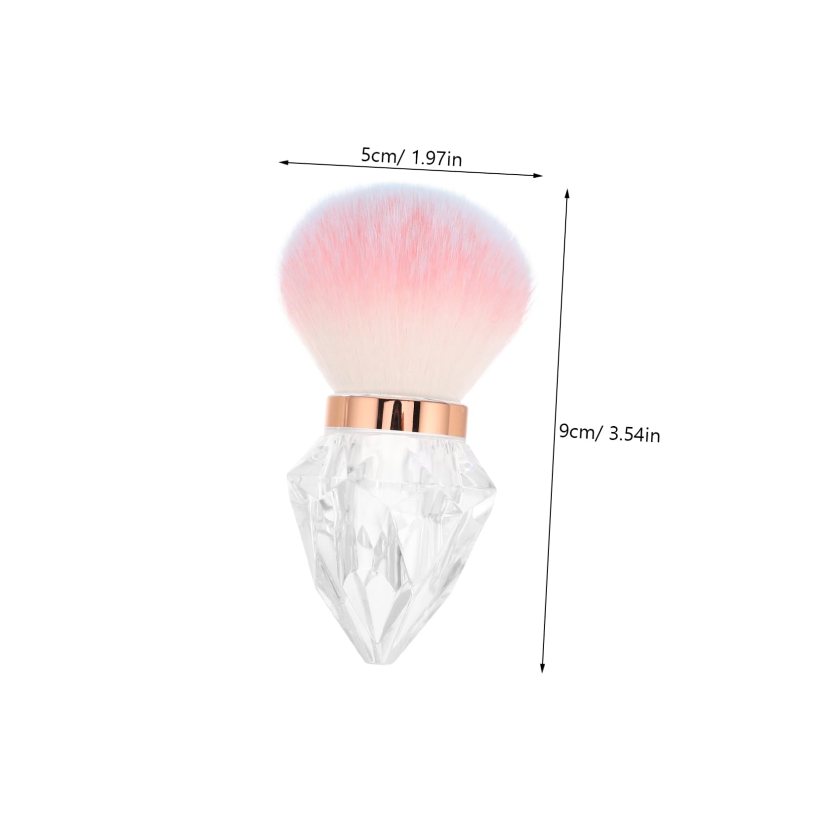 Didiseaon Mushroom Brush Travel Soft and Large Powder Brush for Loose Pressed Powder Makeup Shampoo Nail