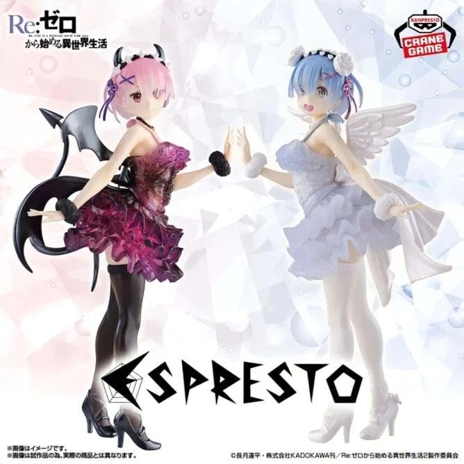 Amazon.co.jp: SPRESTO レム&ラム フィギュア 2体セット : ホビー