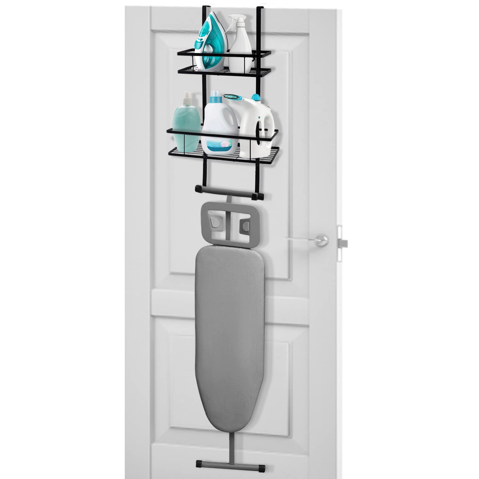 Buy 2 Layer Ironing Board Hanger Over The Door Ironing Board Holder