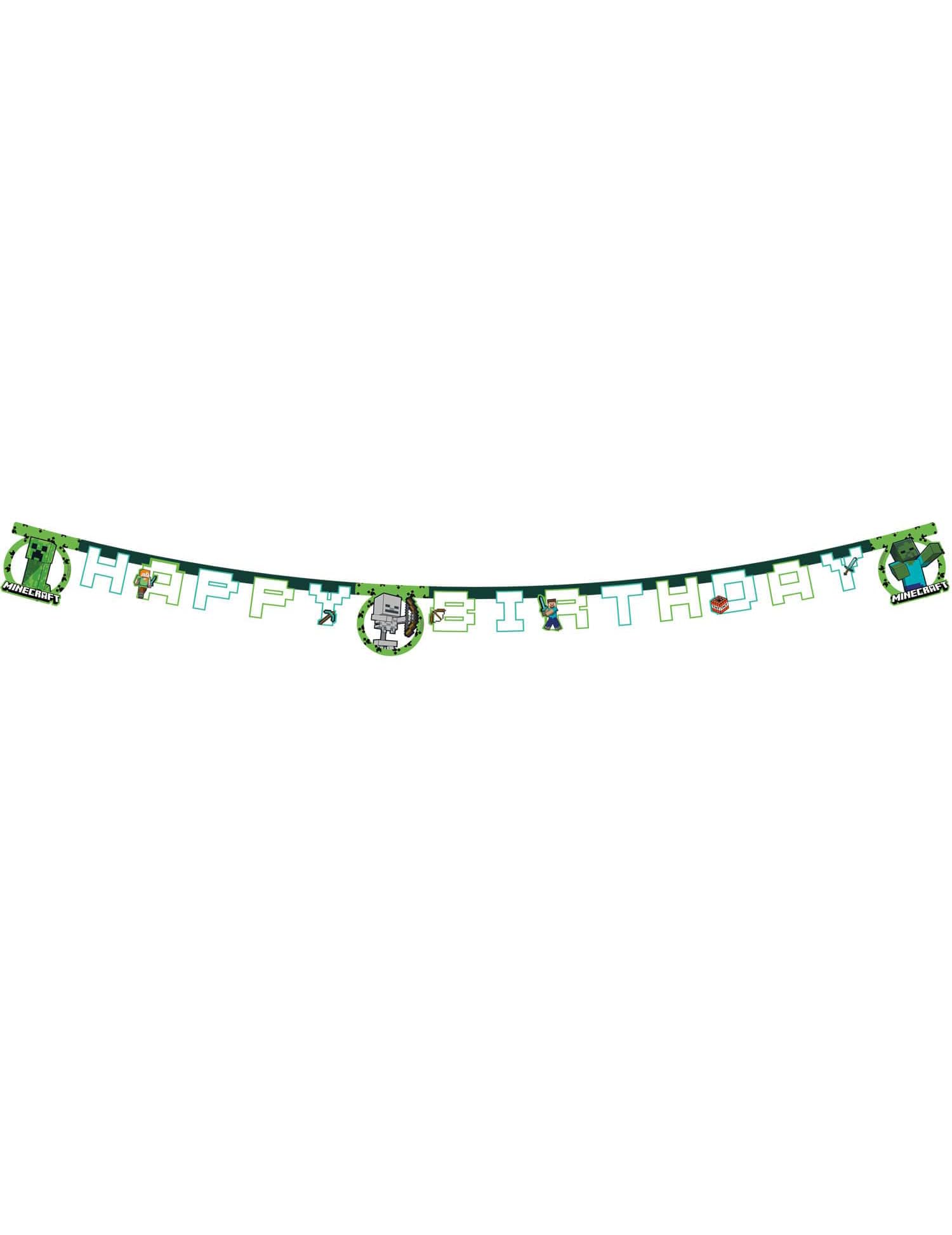 Procos Minecraft Party Garland