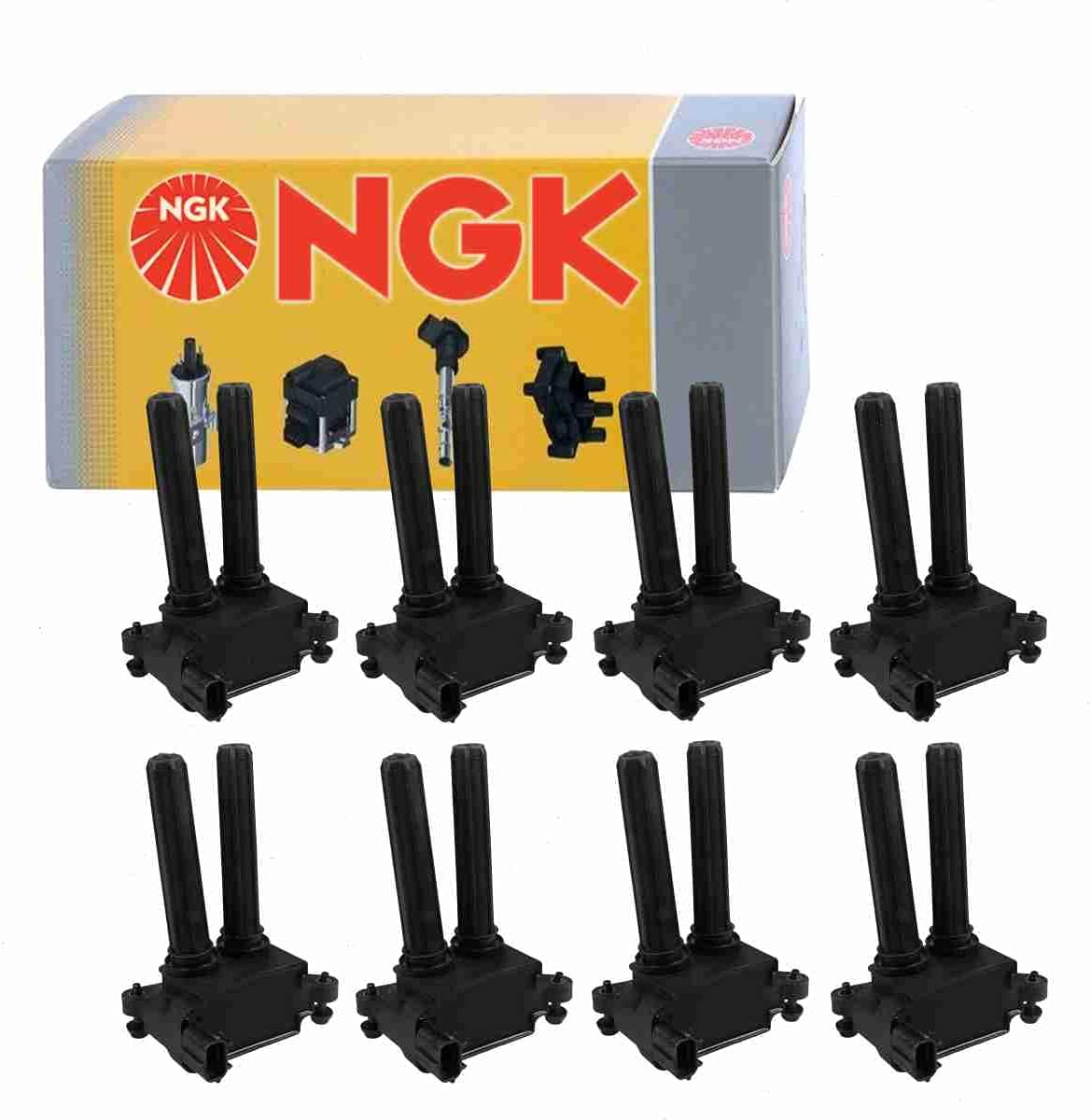 8 pc NGK Ignition Coils compatible with Ram 1500 5.7L V8 2011-2019