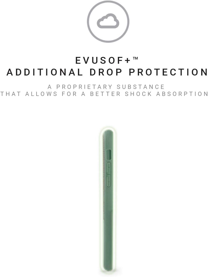 Evutec Compatible with iPhone 6 Plus/6s Plus/7 Plus/8 Plus Unique Heavy Duty Case Premium Leather + TPU Shockproof Interior Slim Protective Phone Cover- Chroma/Sage with AFIX+ Vent Mount