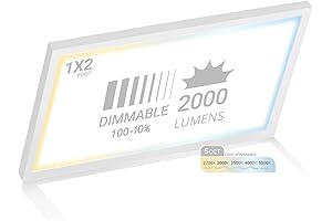 NUWATT 1x2 FT LED Wall Panel Light