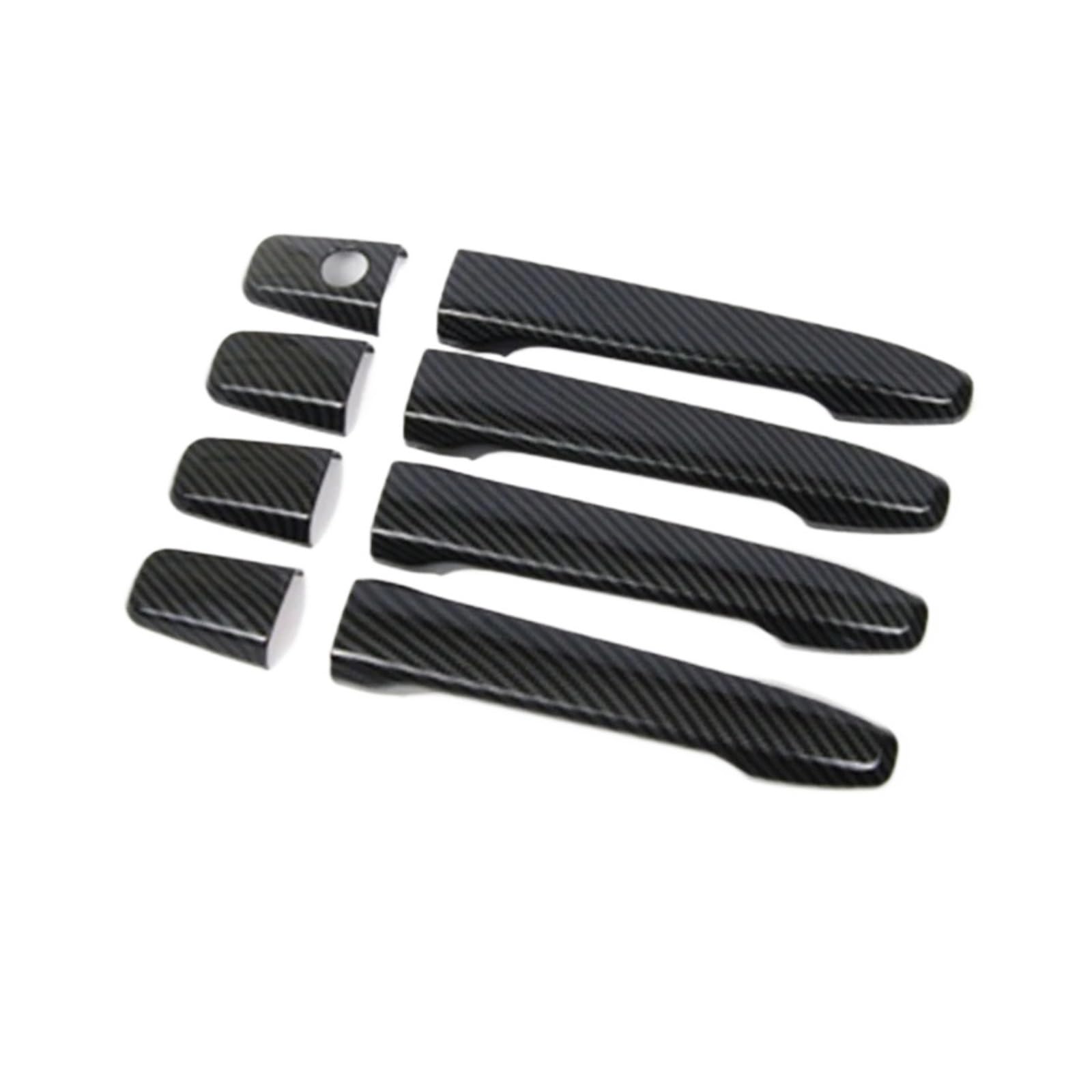 Poignée de porte latérale Outlander Lancer anti-rayure couverture carbone