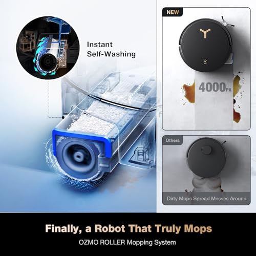 ECOVACS DEEBOT X8 Pro OMNI Robotstofzuiger 18000 Pa, Ozmo rollerborstel, automatische wastechnologie, heet water reiniging 40-75°C - Afbeelding 4