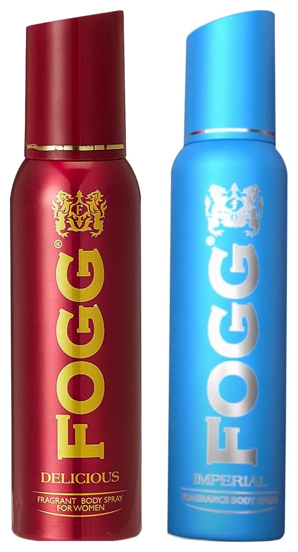 Fogg 1000 Sprays Fragrant Body Spray Delicious For Women, 150ml & Fragrance Body Spray For Men Imperial, 150ml-picture-18
