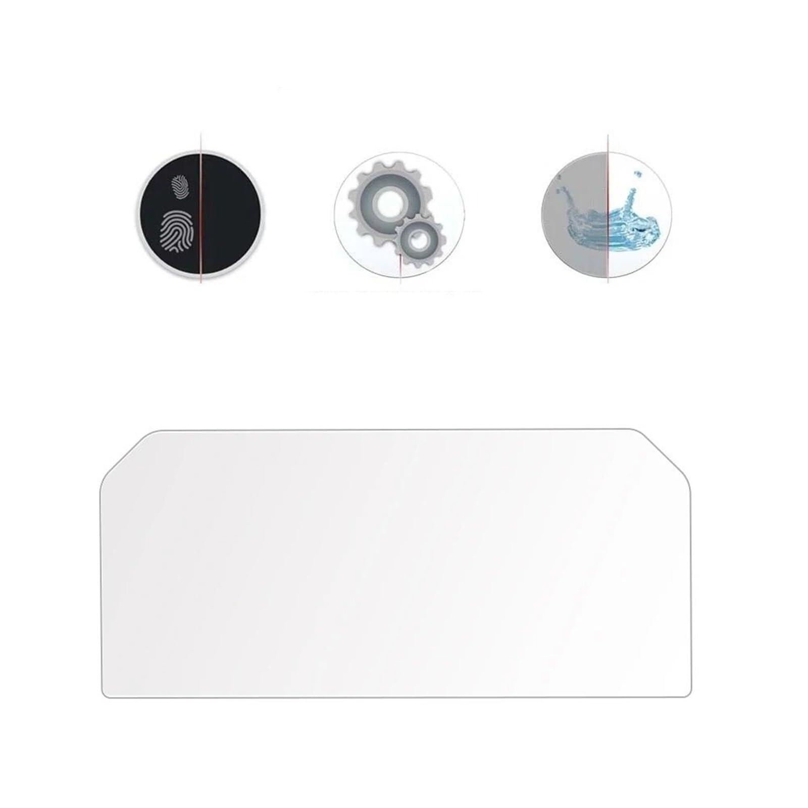 Per TMAX 560 Per Tech Per Max 2022-2025 Moto Protezione Antigraffio Pellicola Per Strumenti Accessori Accessori Schermo Cruscotto Cruscotto Proteggi Schermo(X1)