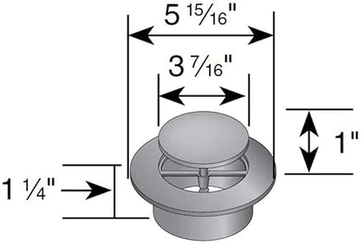 420 Pop-up Drainage Emitter 3in & 4in Green