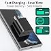 Super Fast Charger Type C,Z Flip7/Fold 7 45W Dual Port USB C Wall Charger Fast Charging for S25 Ultra/S25/S25+/S24+/S24 Ultra/S24/S24+/S23 Ultra/S22 Ultra/S21,with 5FT Android Type C Charging Cable