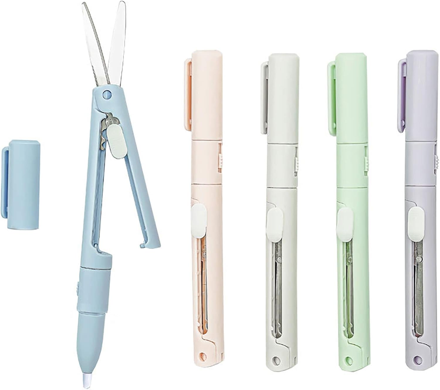 16 Inch Level Magnetic Folding Pen Scissors Student Art Cutting Tools ...