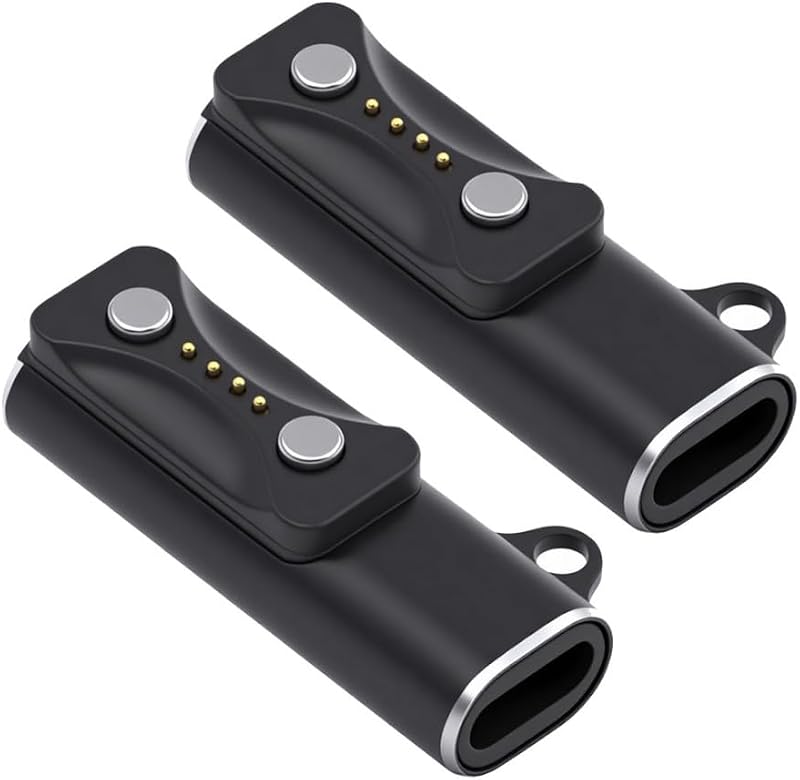 chenyang Adaptador Magnético de Carregamento USB-C para Relógio Polar Vantage V3/M3/Pacer/Pacer Pro/Grit X2/Ignite 3, Pacote com 2