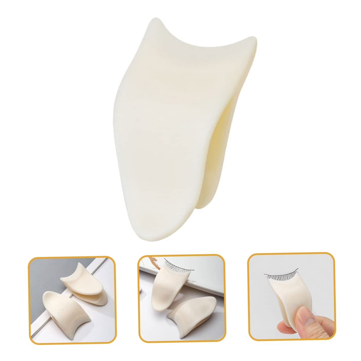 Healeved 10pezzi Per Applicare e Rimuovere Mascara Falsi Per Extension Clip Per Pratiche