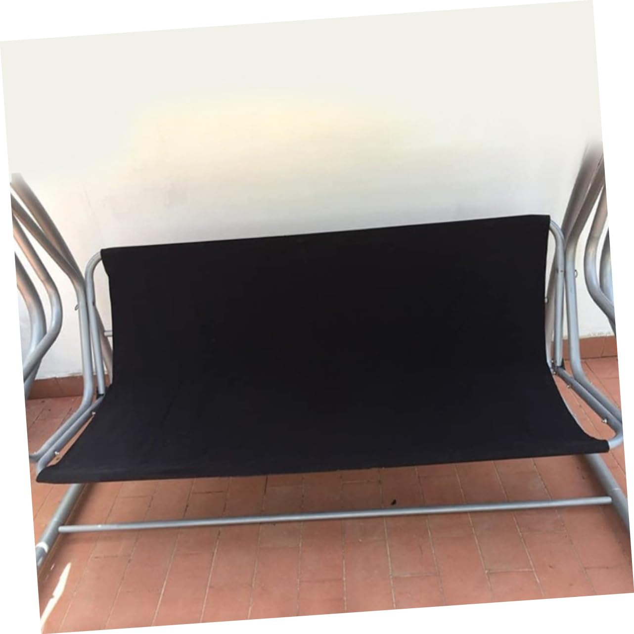 Milisten Housse de Siège de Balancelle pour Patio ou Extérieur Housse de Protection de Rechange pour Banc de Balancelle