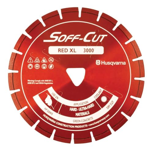 Husqvarna Construction Xl6-3000 6X.100 Red Soff Cut Blade