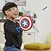Marvel Mech Strike Mechasaurs Captain America Redwing Blaster, NERF Blaster with 3 Darts, Role Play Super Hero Toys for Kids Ages 5 and Up