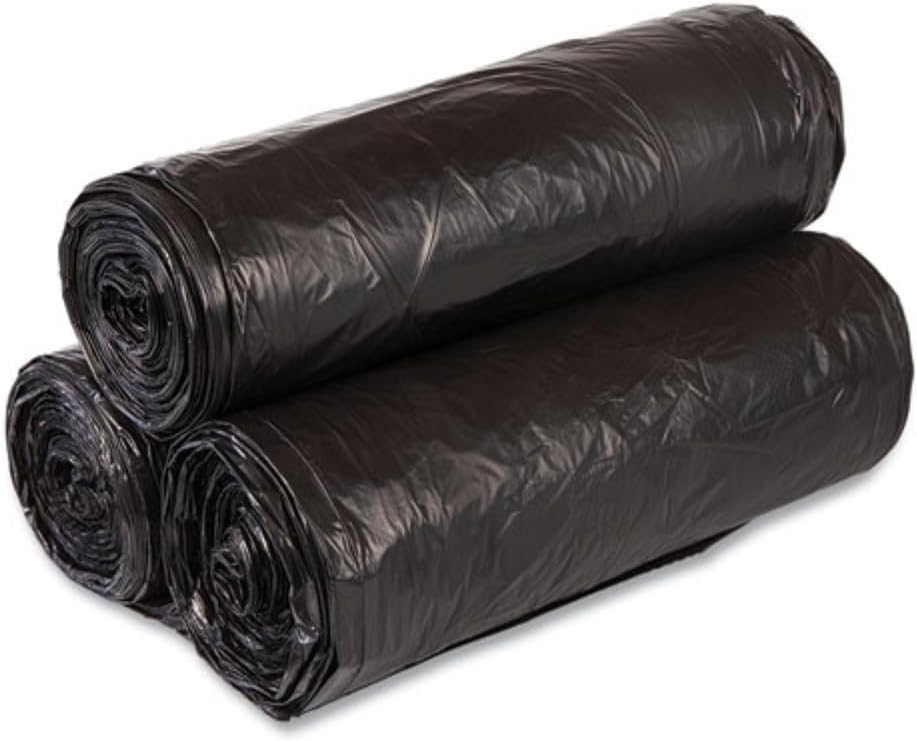 For Inteplast Group VALH4348K22 HD 60 gal COMM Can Liners - BLK (150/Carton) Model-C8P8-9455