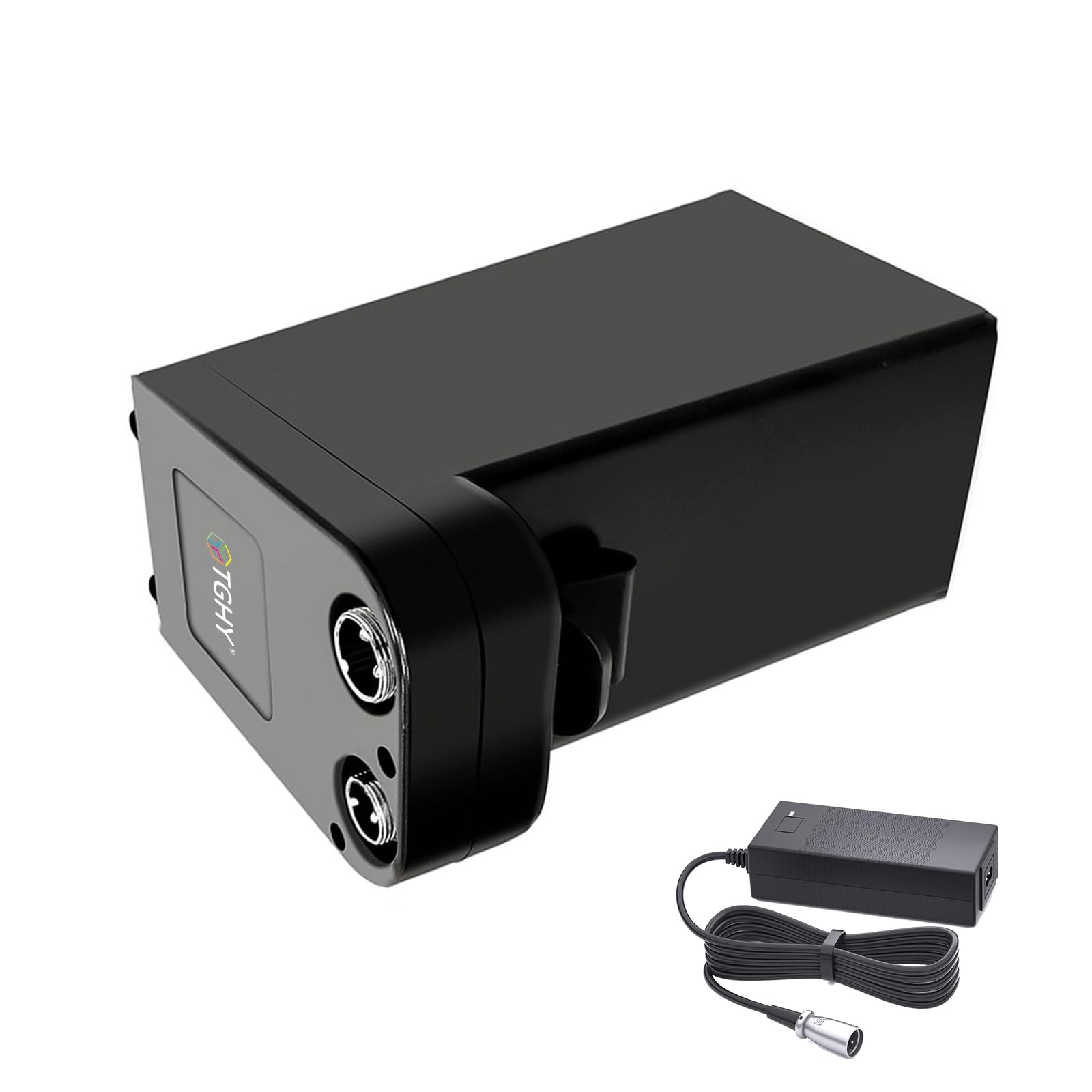 TGHY Electric Wheelchair Batteries 24 Volt Lithium Battery Pack 24V 8Ah 10Ah 12Ah 14Ah Replacement Battery with Charger