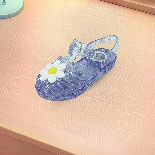 kids closed toe sandal Shoes Flower Patterned Baby Soft Shoe Covers 0 To 18 Months2
