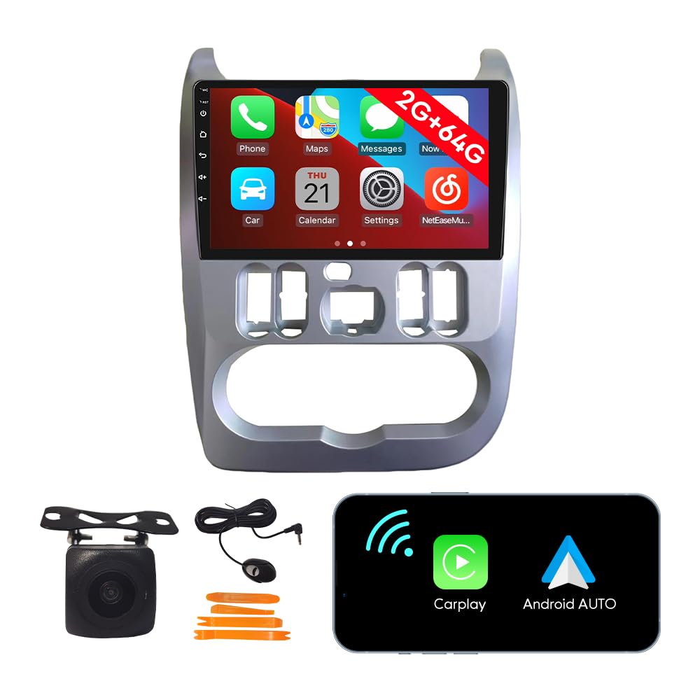 [2G 64G] Android Car Stereo FM Radio Carplay Android Auto 9