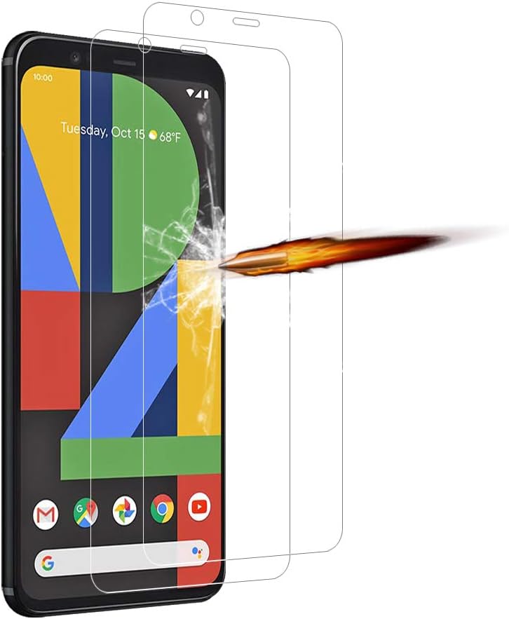 ANKENGS 4 XL Screen Protector [2 Pack], 4 XL Glass Screen Protector, [Full Coverage] [Anti-scratch] [Bubble Free] Tempered Glass for 4 XL