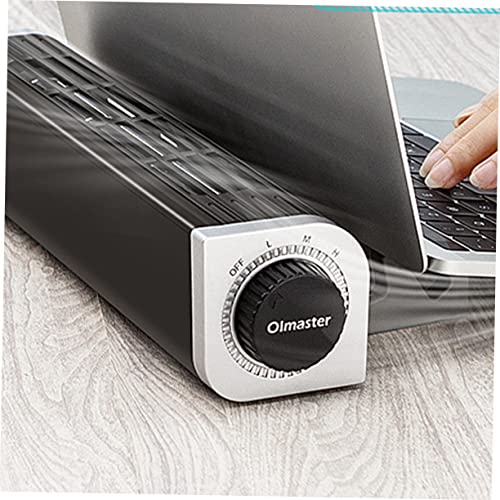 Lurrose Enfriador USB para Laptop con Soporte Ajustable y Ventilador miniatura 3