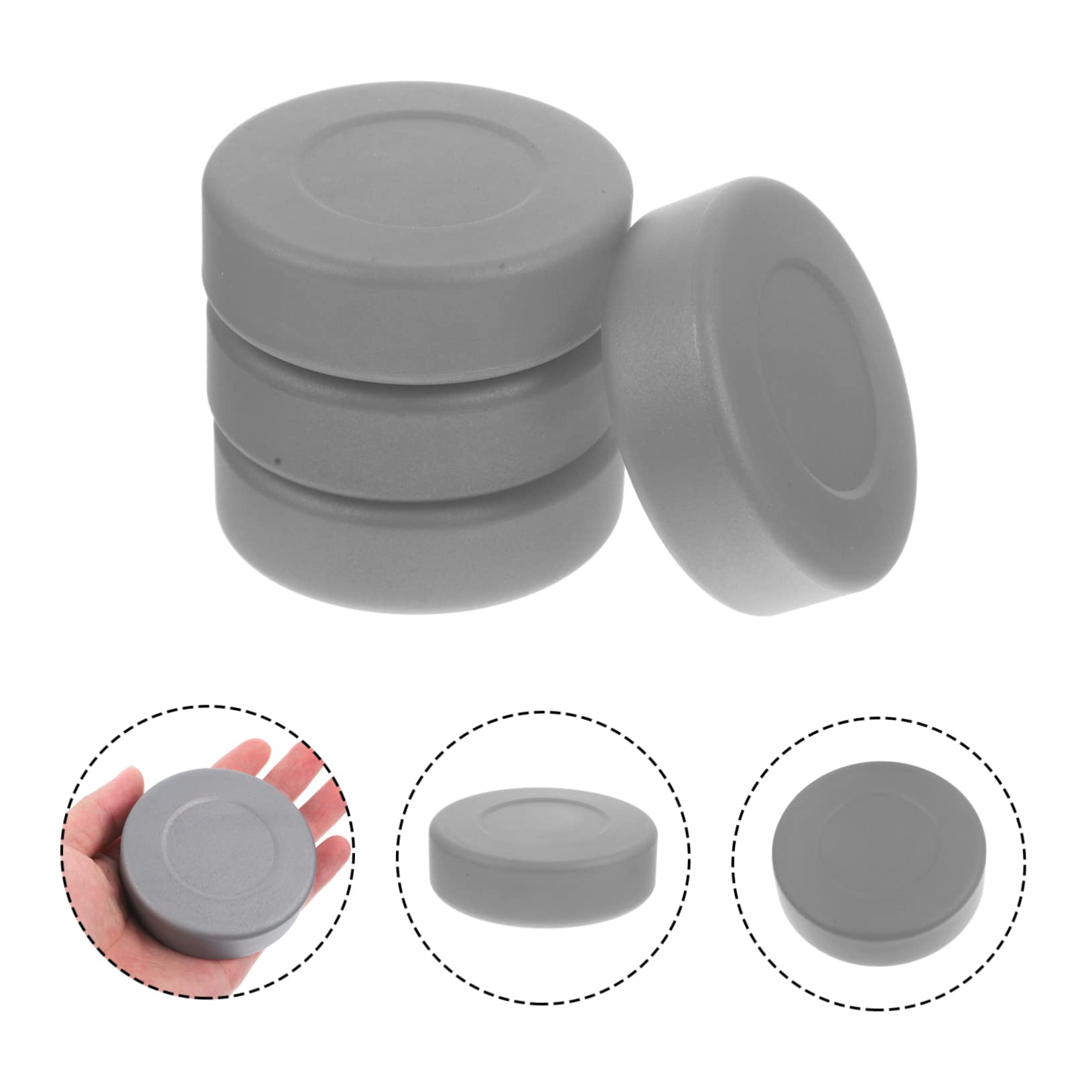 BCOATH Lot De 4 Palets De Hockey Lumineux - Entraînement Et Compétition Sur Glace Et Surfaces Sèches