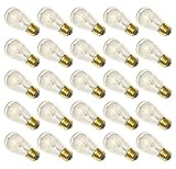 Ciata Lighting 11S14C 11W S14 Clear Sign Bulb, 25 Pack
