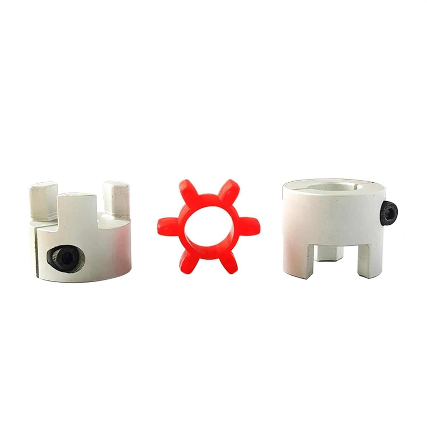 D30L42 Three-Jaw Shaft Coupler Aluminium Motor Flexible Shaft Coupling Connector Flexible Couples ID 5-16mm(6mm to 12mm)