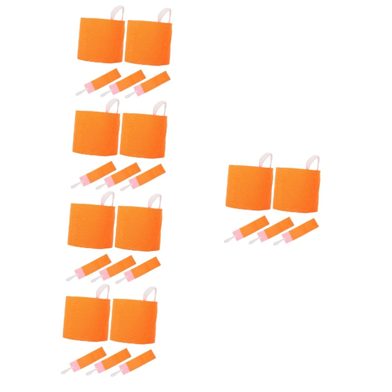 TOYANDONA 5 Series Brazalete Antideslizante Fútbol Deportes Capitan Bandas Futbol Juvenil Capitan De Futbol Elastico Brazaletes Elásticos Ajustables Nylon Naranja 5 Piezas X 5
