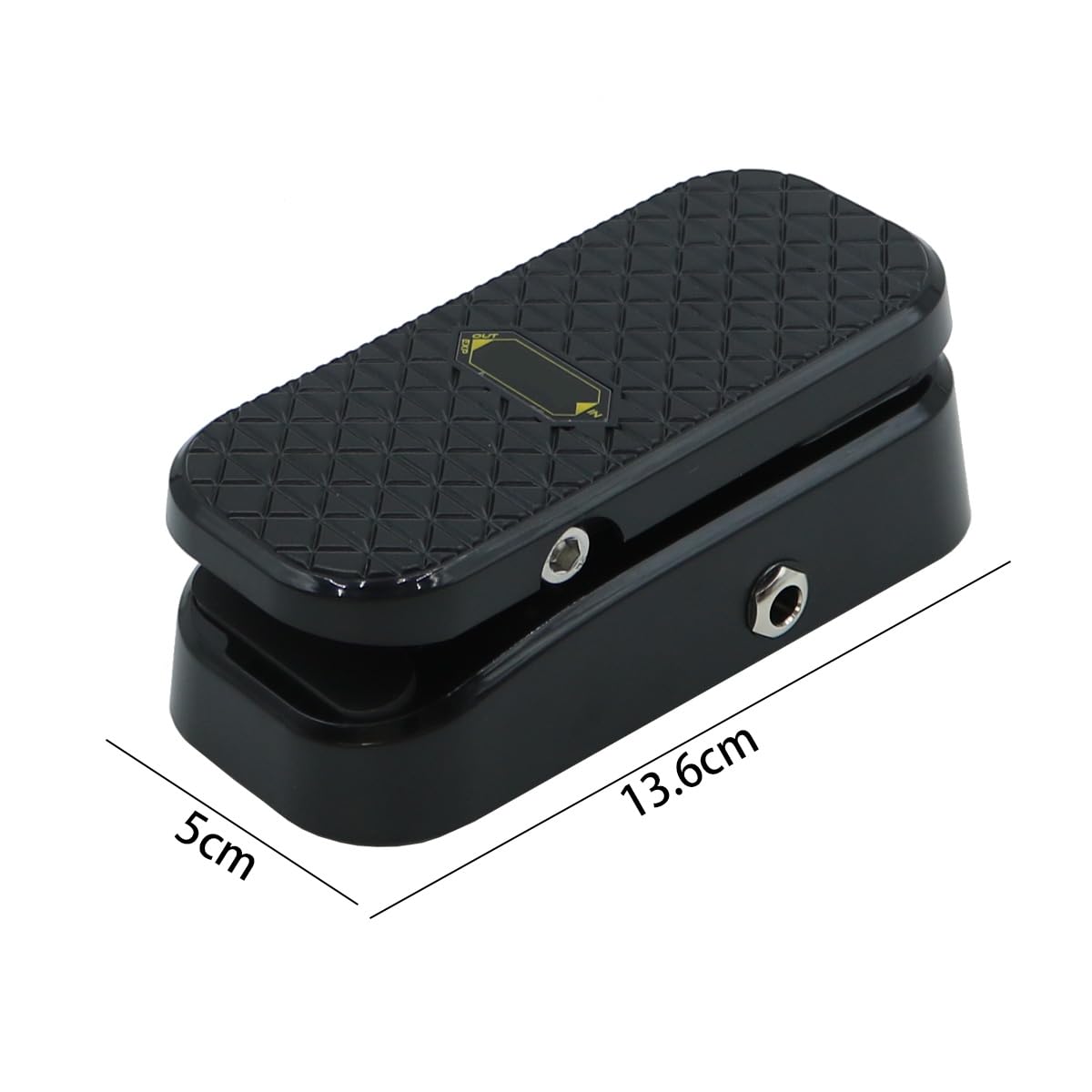 Ludom Pédale d'expression Universelle, adaptée pour Les amplificateurs et Les configurations d'effets (Noir)