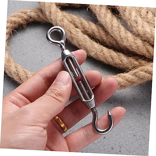 HEALLILY 5 Peças Gancho Esticadores De Aço Inoxidável Esticador Corda De Fio De Hardware Resistente