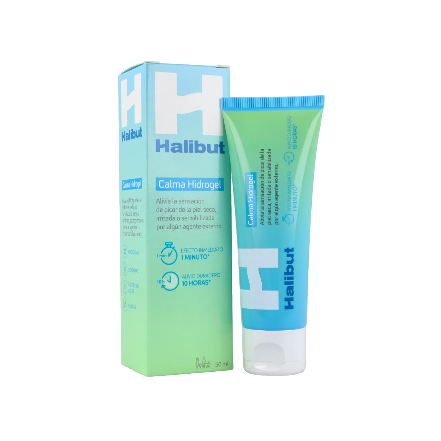Halibut 199490 Calma Hydrogel 50 Ml, Plastic
