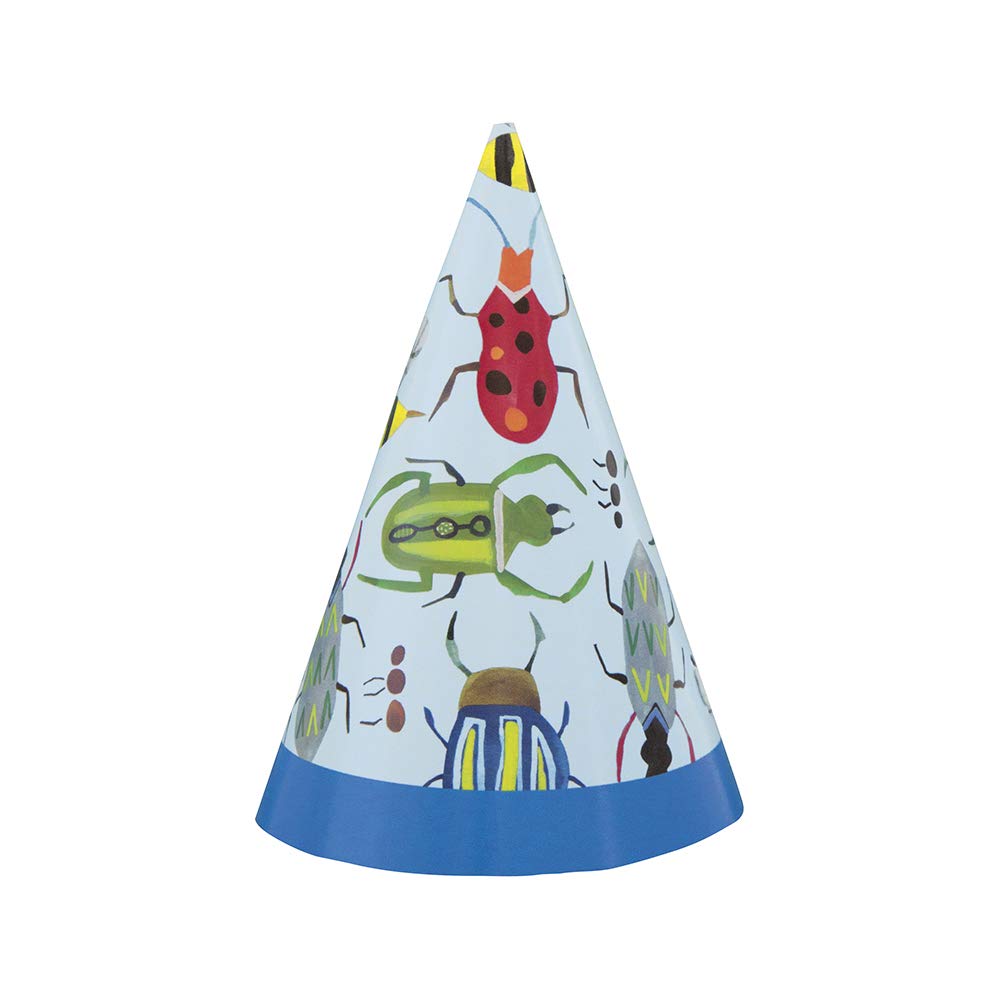 Unique Party 73350 - Mini Bug 1st Birthday Party Hats, Pack of 8