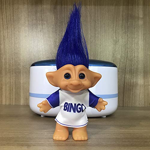Muñeca troll vintage de 10 cm Yintlilocn miniatura 6